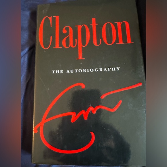💙 Eric Clapton THE AUTOBIOGRAPHY- Hardcover Book - Picture 2 of 9